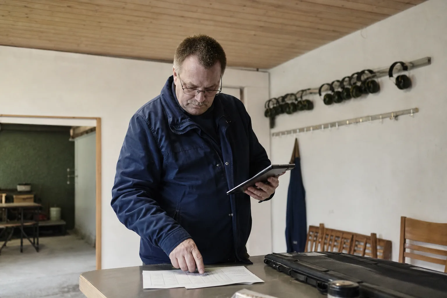 Standaufsicht prüft unvollständige und vollständige Angaben zu einem Schießtermin